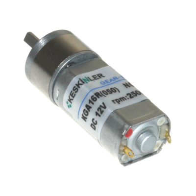KGA-16 12V 2500Rpm Redüktörlü Dc Motor - 1