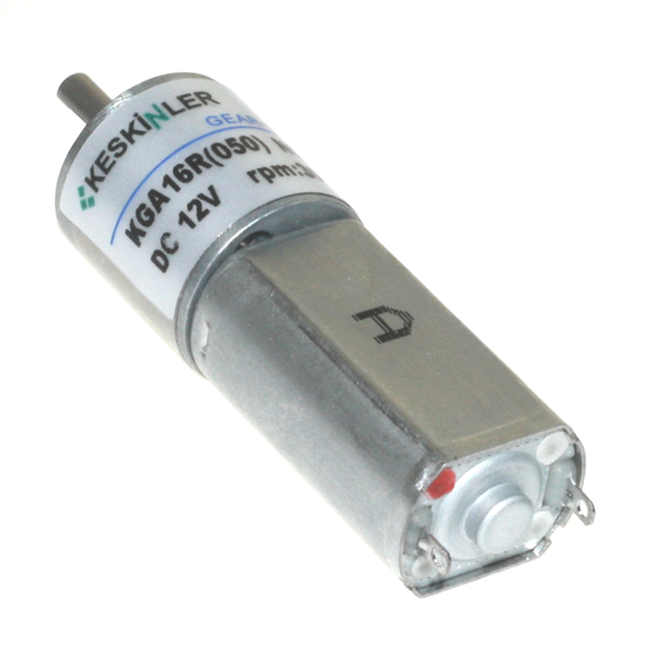 KGA-16 12V 30Rpm Redüktörlü Dc Motor - 1