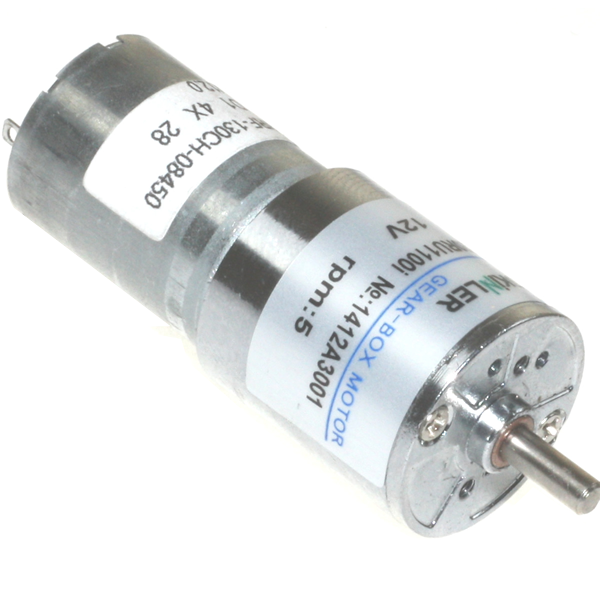 KGA-20 12V 5 Rpm Redüktörlü Dc Motor - 2