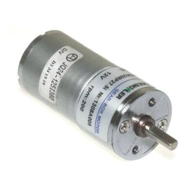 KGA-25 12V 200Rpm Redüktörlü Dc Motor - 2
