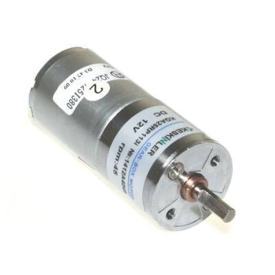 KGA-25 12V 45Rpm Redüktörlü Dc Motor - 2
