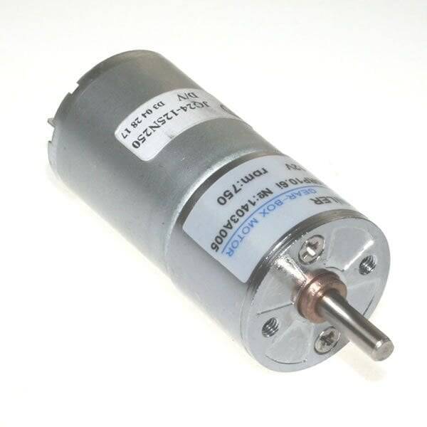 KGA-25 12V 50RPM DC Gear Motor - 2
