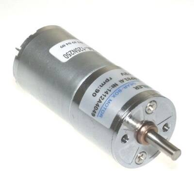 KGA-25 12V 90Rpm Redüktörlü Dc Motor - 2