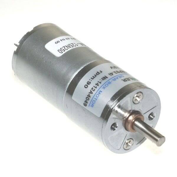 KGA-25 12V 90Rpm Redüktörlü Dc Motor - 2