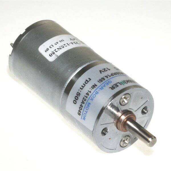 KGA-25 24V 120Rpm Redüktörlü Dc Motor - 1