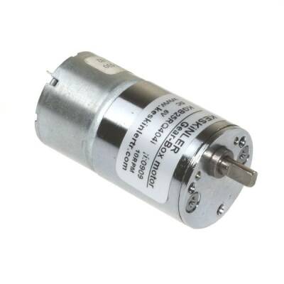 KGA-25 6V 10Rpm Redüktörlü Eksantrik Dc Motor - 2
