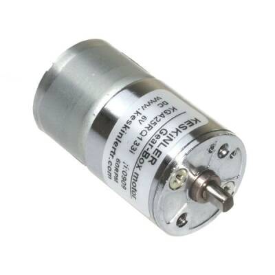 KGA-25 6V 60Rpm Redüktörlü Dc Motor - 2
