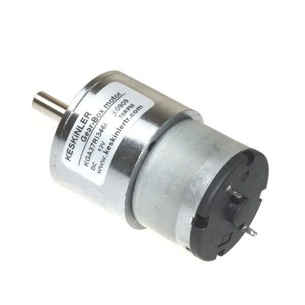 KGA-37 12V 70RPM DC Gear Motor - 1