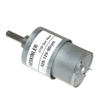 KGA-37 12V 90Rpm Redüktörlü Dc Motor - 1