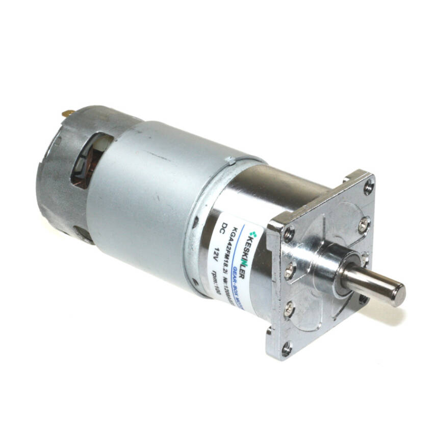 KGA-42 12V 100RPM 775 DC Gear Motor - 2