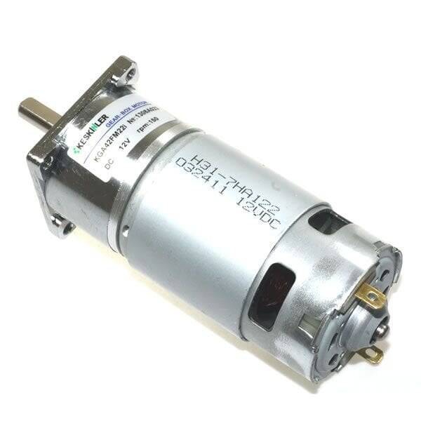 KGA-42 12V 150Rpm/555 Redüktörlü Dc Motor - 1