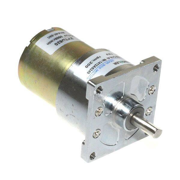 KGA-42 12V 210Rpm/520 Redüktörlü Dc Motor - 2