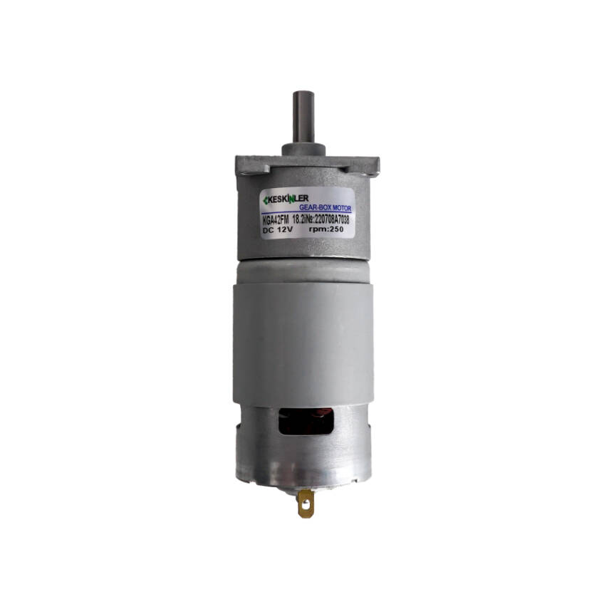 KGA-42 12V 250Rpm/775 Redüktörlü Dc Motor - 1