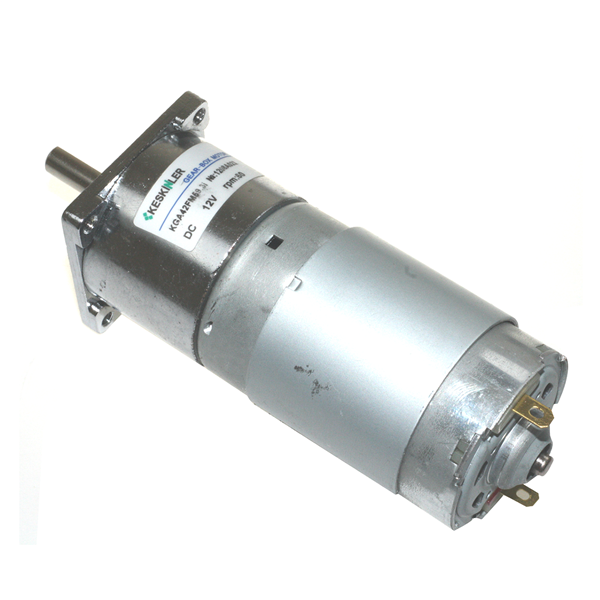 KGA-42 12V 60Rpm/555 Redüktörlü Dc Motor - 1