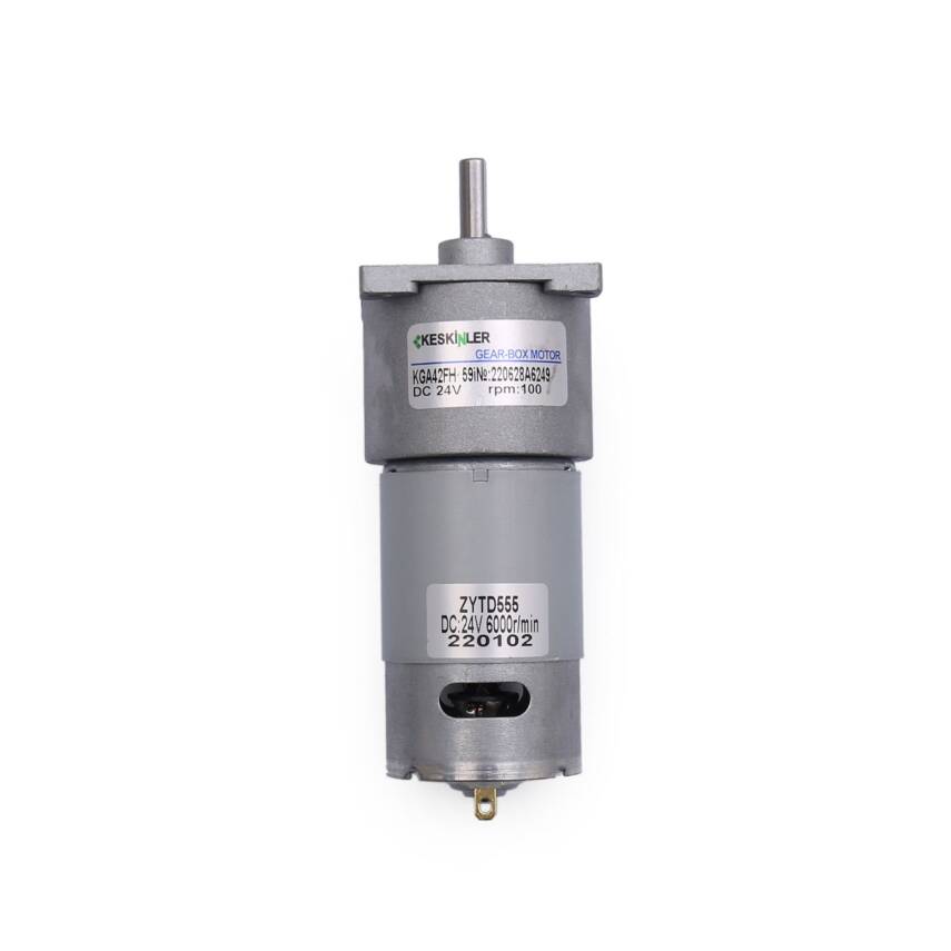 KGA-42FH 24V 100rpm Redüktörlü Dc Motor - 1