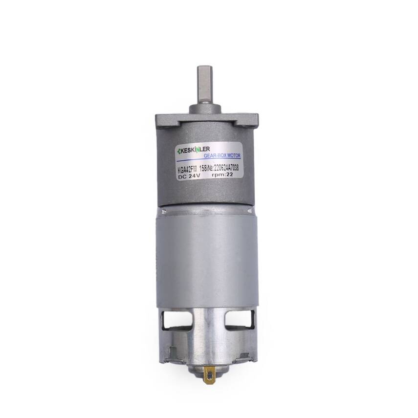 KGA-42FM 24V 22rpm Redüktörlü Dc Motor - 1