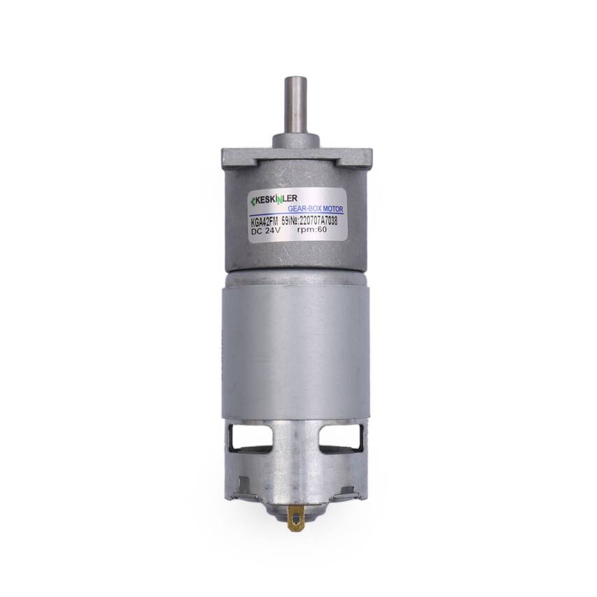 KGA-42FM 24V 60rpm Redüktörlü Dc Motor - 1