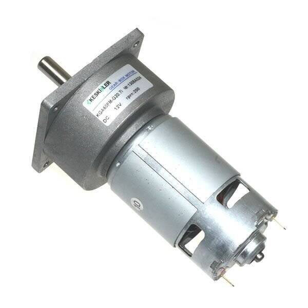 KGA-60 12V 220Rpm Redüktörlü Dc Motor - 1