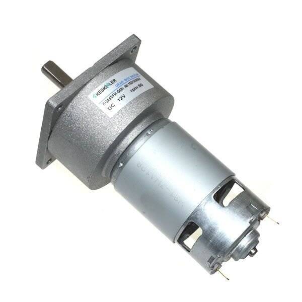 KGA-60 12V 77RPM DC Gear Motor - 1
