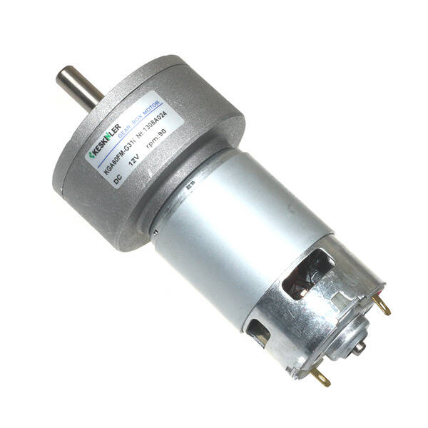 KGA-60 12V 90Rpm Geared DC Motor - 1