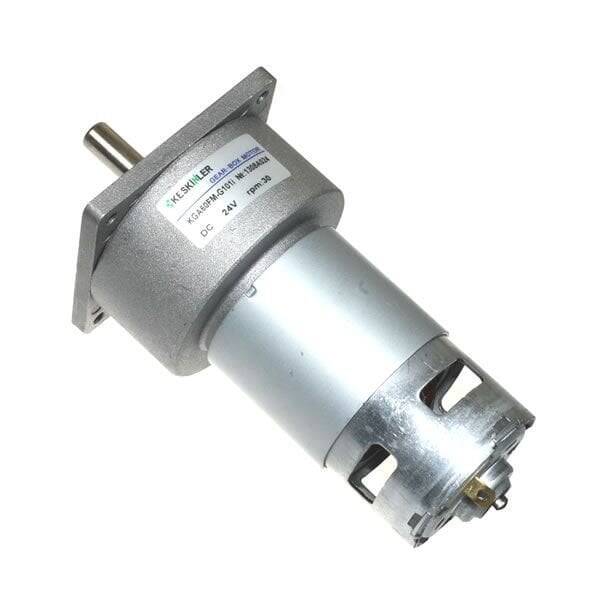 KGA-60 24V 30Rpm Redüktörlü Dc Motor - 1
