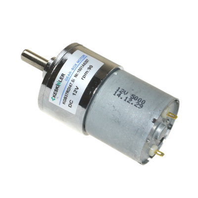 KGB-37 12V 105Rpm Redüktörlü Dc Motor - 1