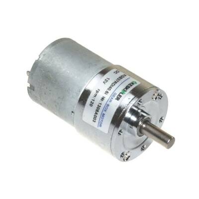KGB-37 12V 120Rpm Redüktörlü Dc Motor - 2