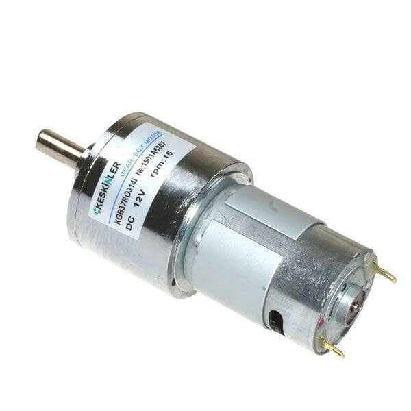 KGB-37 12V 15Rpm Redüktörlü Dc Motor - 1