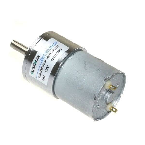 KGB-37 12V 210Rpm Redüktörlü Dc Motor - 1