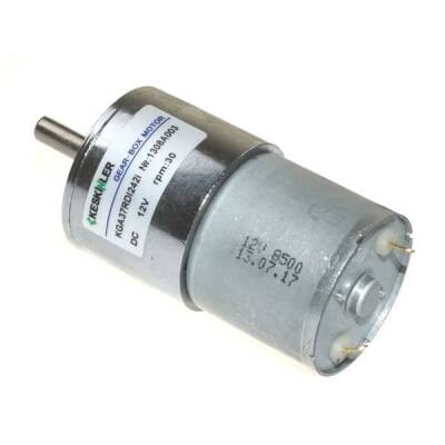 KGB-37 12V 33RPM DC Gear Motor - Keskinler