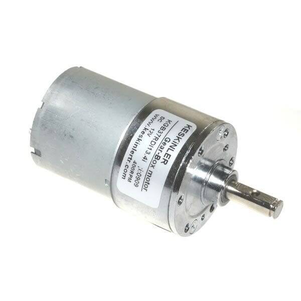 KGB-37 12V 420Rpm Redüktörlü Dc Motor - 2