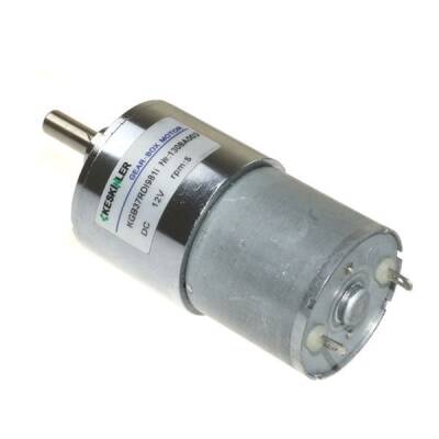 KGB-37 12V 5 Rpm Redüktörlü Dc Motor - 1