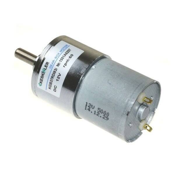 KGB-37 12V 66Rpm Redüktörlü Dc Motor - 1