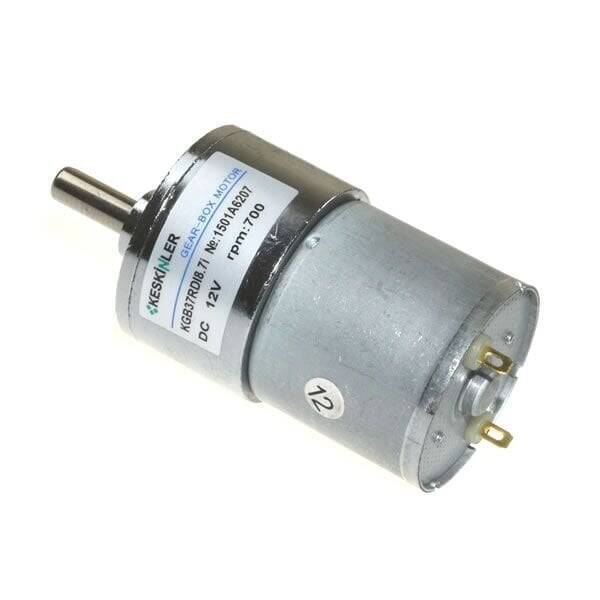 KGB-37 12V 700Rpm Redüktörlü Dc Motor - 1