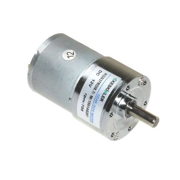 KGB-37 12V 700Rpm Redüktörlü Dc Motor - 2