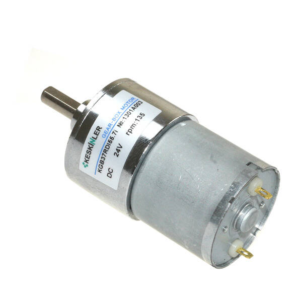 KGB-37 24V 135Rpm Geared DC Motor - 1