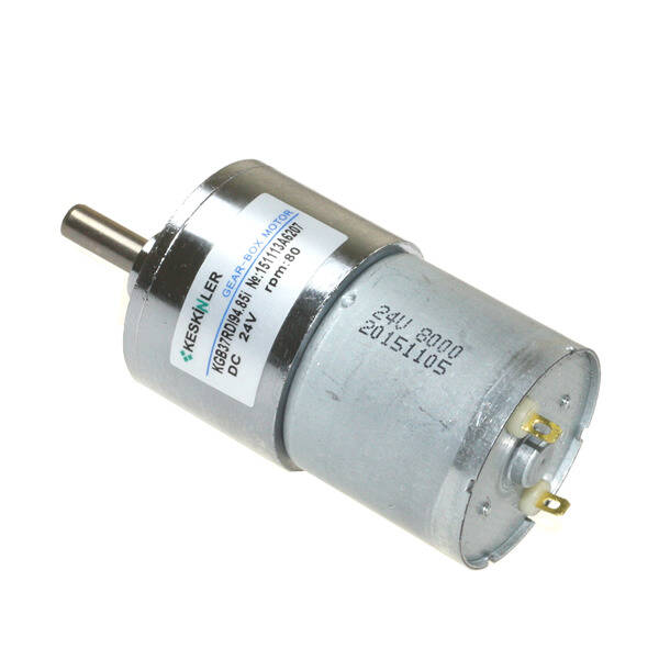 KGB-37 24V 84Rpm Geared DC Motor - 1