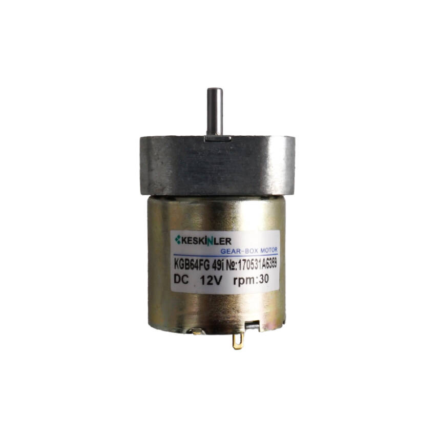 KGB-64 12V 30 Rpm Geared DC Motor - 1