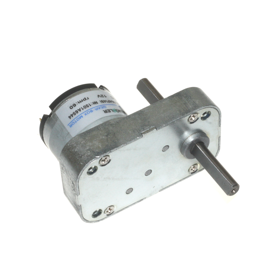 KGB-64 12V 60Rpm Redüktörlü DC Motor - 2