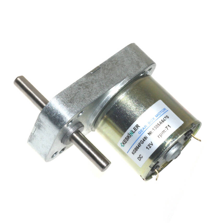 KGB-64 12V 71Rpm Redüktörlü DC Motor - 1