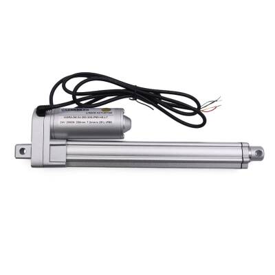 KGRA 24V 200MM 2000N IP65 Hall Sensörlü Lineer Motor - 1
