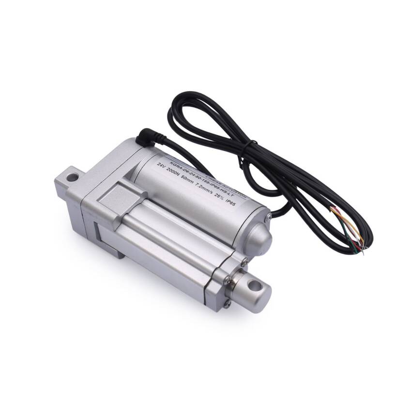 KGRA 24V 25MM 2000N IP65 Hall Sensörlü Lineer Motor - 2