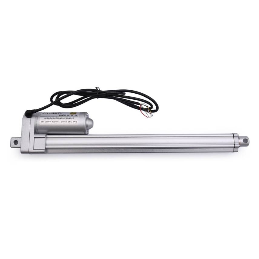 KGRA 24V 300MM 2000N IP65 Hall Sensor Linear Actuator Motor - 1