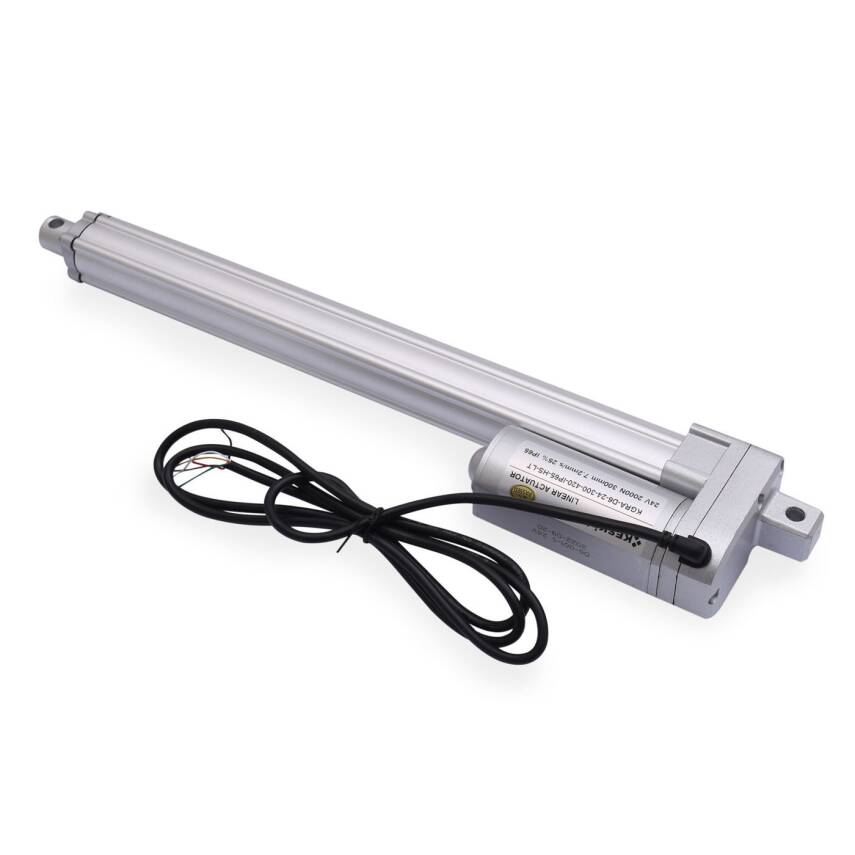 KGRA 24V 300MM 2000N IP65 Hall Sensörlü Lineer Motor - 3