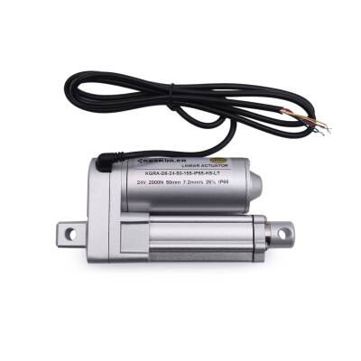 KGRA 24V 50MM 2000N IP65 Hall Sensor Linear Actuator Motor - 1