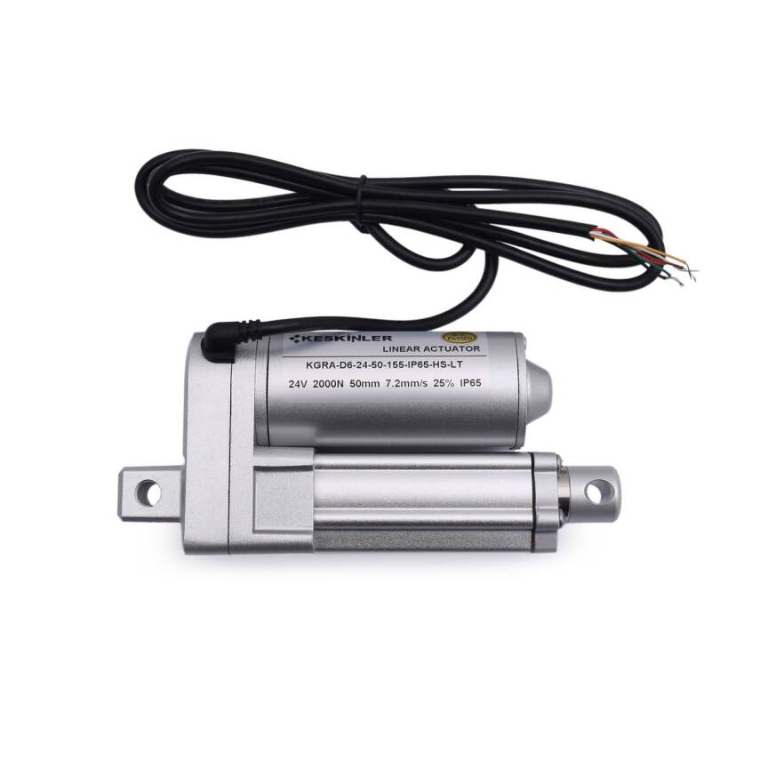 KGRA 24V 50MM 2000N IP65 Hall Sensor Linear Actuator Motor - 1