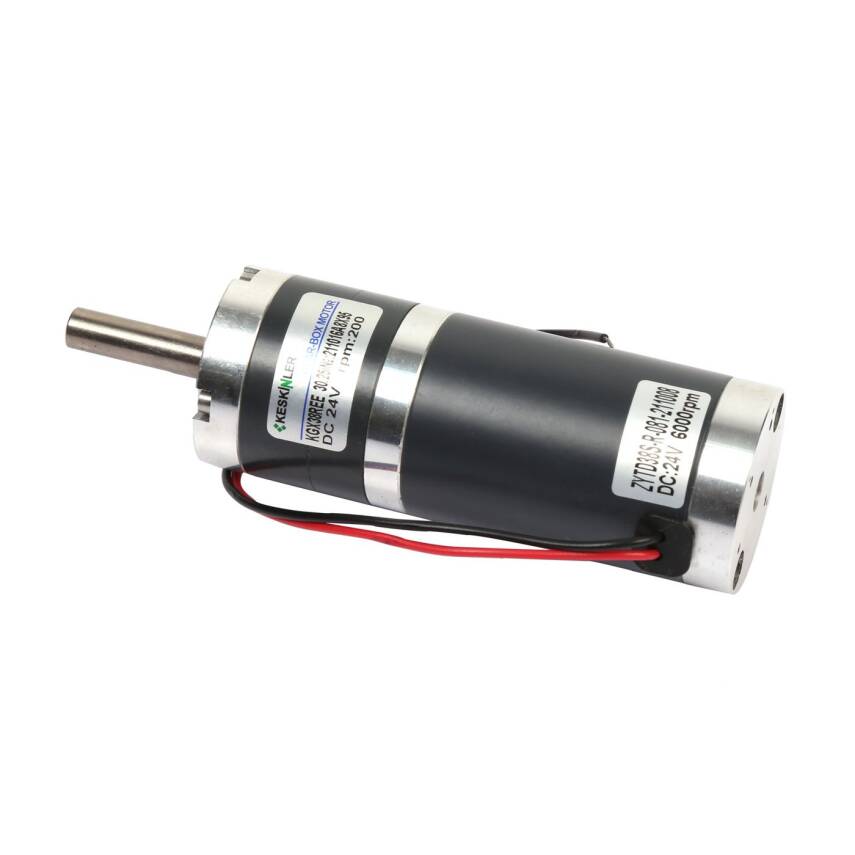 KGX38 24V 200RPM Redüktörlü DC Motor - 1