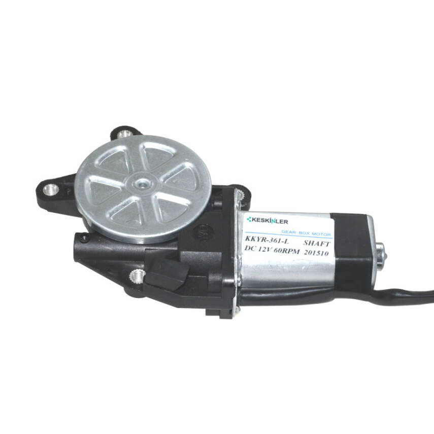 KKYR-L 12V DC 60 RPM Shaft Type Left Window Lift Motor - 2