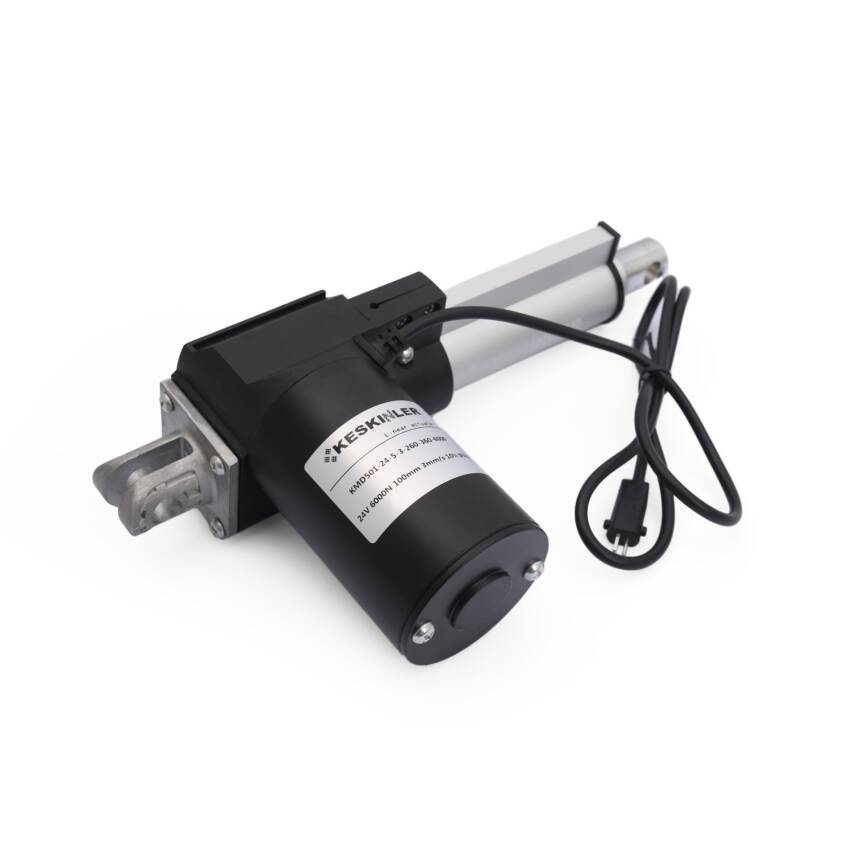KMD501 24V 100mm 6000N IP43 Waterproof Linear Motor - 2