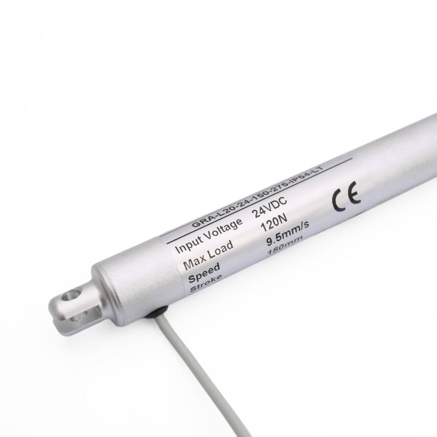 KRA-L20 24V 150mm 120N IP54 Tubular Linear Actuator Motor - 2